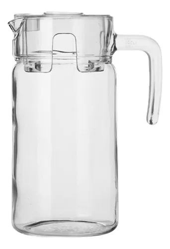 Producto Jarra De Vidrio Con Manija 1.9 Litros Con Tapa Acrílico Imagen