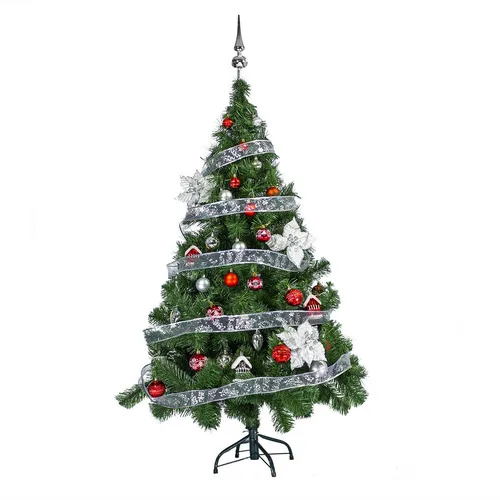 Producto Arbol De Navidad Tronador Lujo 1,50mts Con Adornos Kit X40 Imagen