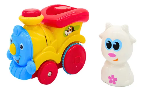 Producto Tren Luz Musical Movimiento Bebe Juguete Locomotora Color Multicolor Imagen