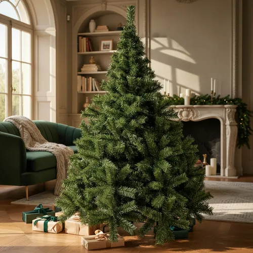 Producto Árbol Navidad Canadian Luxury 3mts Base Metalica Decoracion Imagen