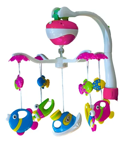 Producto Movil Giratorio Cunero Musical Movil Bebe Cuna Y Practicuna Imagen