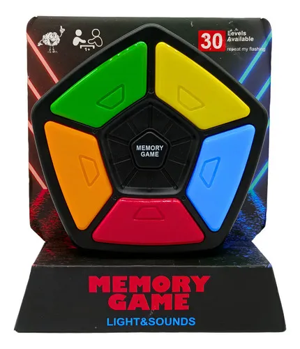 Producto Juego De Memoria Con Sonido Y Luz Memo Star Tipo Simon Dice Imagen