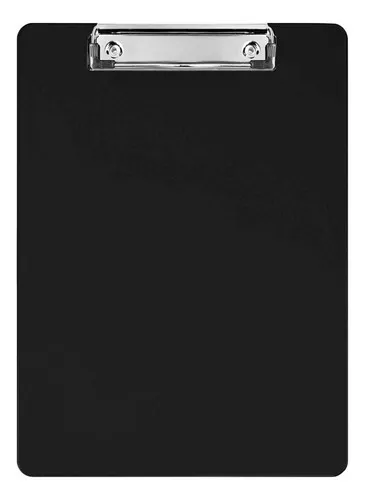 Producto Portablock A4 Tabla Con Clip De Metal Plástico Color Negro Imagen