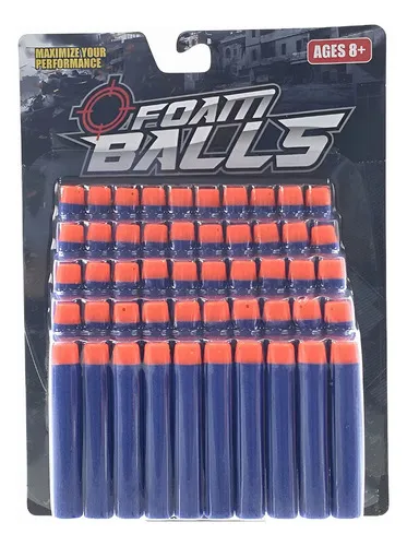 Producto Dardos X50 Unidades Proyectiles Repuesto Compatible Con Nerf Imagen