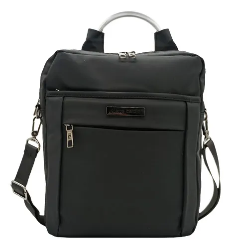 Producto Portafolio Morral Maletin Porta Notebook Bolso Reforzado Color Negro 15   Imagen
