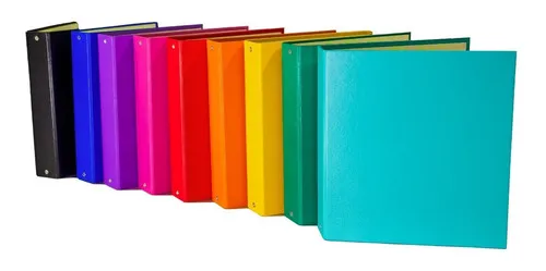 Producto Carpeta Escolar Pvc Numero 3 Avios Colores N3 Ganchos Imagen