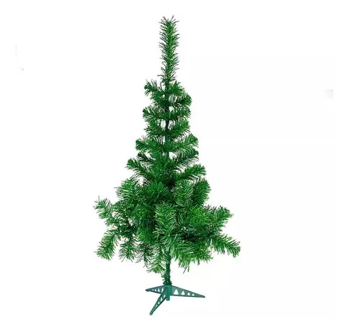 Producto Arbol De Navidad Pino Arbolito Aleman 1,50 Mts Con Base Plastica Decorativo Imagen