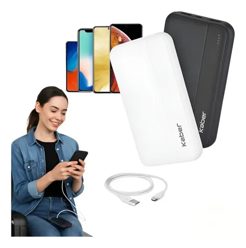 Producto Cargador Portatil Carga Rapida Usb 10000 Mah Power Bank Imagen