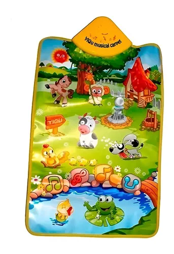 Producto Alfombra Musical Con Sonido Animalitos Para Bebé Imagen
