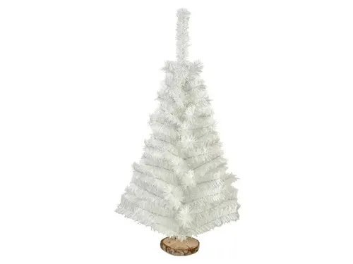 Producto Arbolito De Navidad Blanco Mini 0,80mts Tronco Natural Imagen