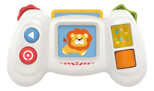 Producto Joystick Juego Didáctico Control Juguete Tarjeta Interactivo Color Blanco Imagen
