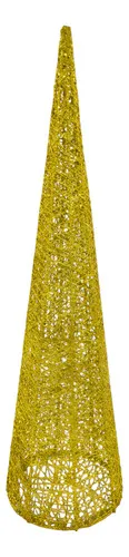 Producto Pino Alambre Cono Navideño Decoración Adorno Navidad 60cm Imagen