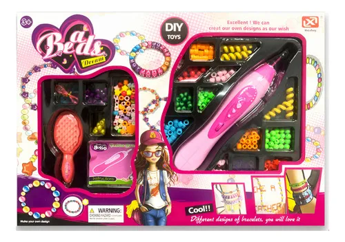 Producto Set De Bijouterie Con Mostacillas Para Pelo Con Aplicador Imagen