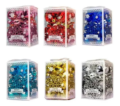 Producto Adornos Navideños Set Decoracion 26u Surtido Navidad Bolas Imagen