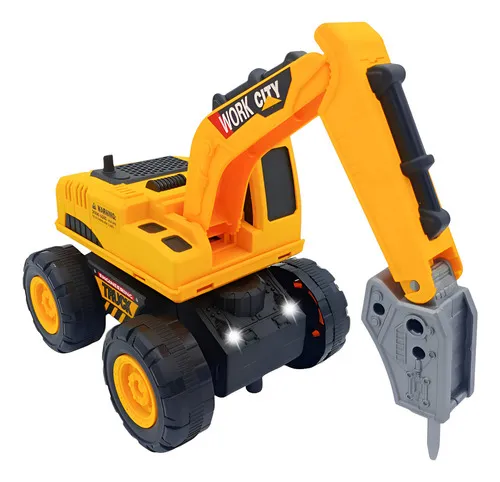 Producto Camión De Construcción Expreso Polar Truck Con Luces Y Sonido Amarillo Camion Truck Imagen