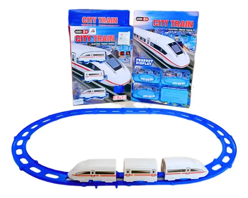 Producto Tren Bala Juguete Pista Alta Velocidad Rápido Vías Y Sonidos Imagen