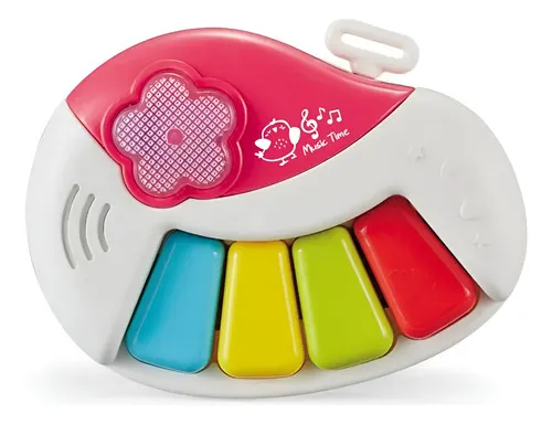 Producto Piano Para Niños Juguete Instrumento Musical Sonido Y Luz Imagen