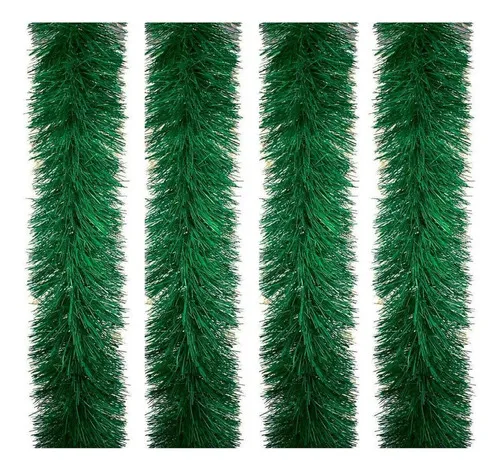 Producto Guirnalda Boa Navidad Muerdago 9 Cm 2 Mts Deco Navideña X3u Imagen