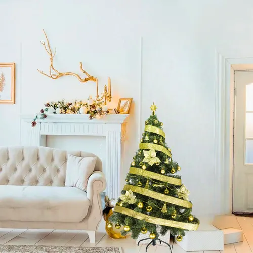 Producto Arbol Navidad Tronador 1,50m + Kit 40 Oro Black Friday Imagen