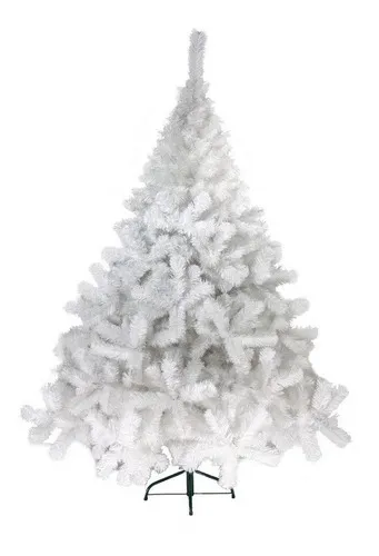 Producto Arbol De Navidad Blanco Montañes Deluxe 1,80mts Decoración Imagen