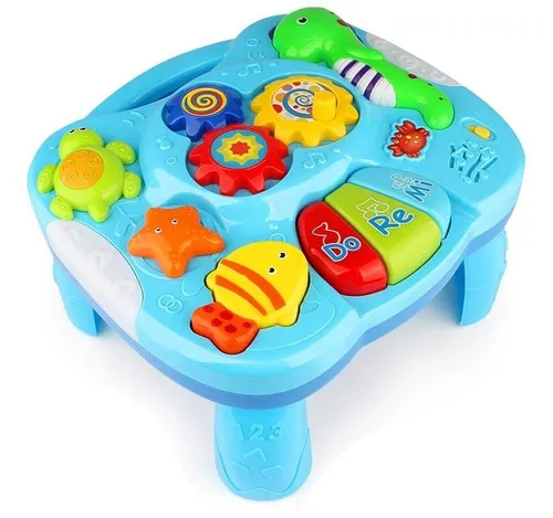 Producto Mesa Musical Didactica Animales Actividades Y Sonidos Zippy Imagen