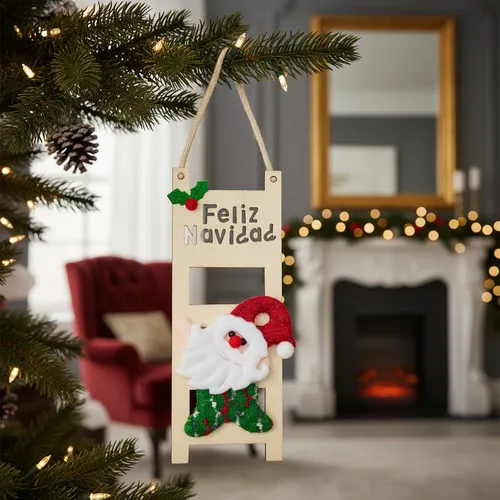 Producto Papa Noel Colgante Adornos Decoracion Navideña Imagen