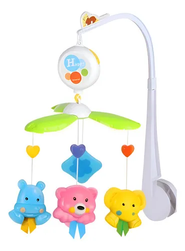 Producto Móvil Cunero Giratorio Musical Didáctico Para Bebe Imagen