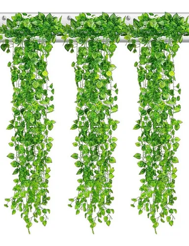 Producto Jardin Vertical Enredadera Hojas Artificiales 2,05mt X48u. Imagen